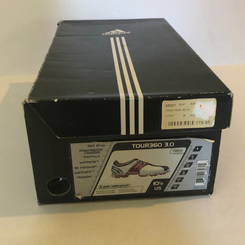 Adidas Tour360 3.0 Men Golf Shoes Size 10.5